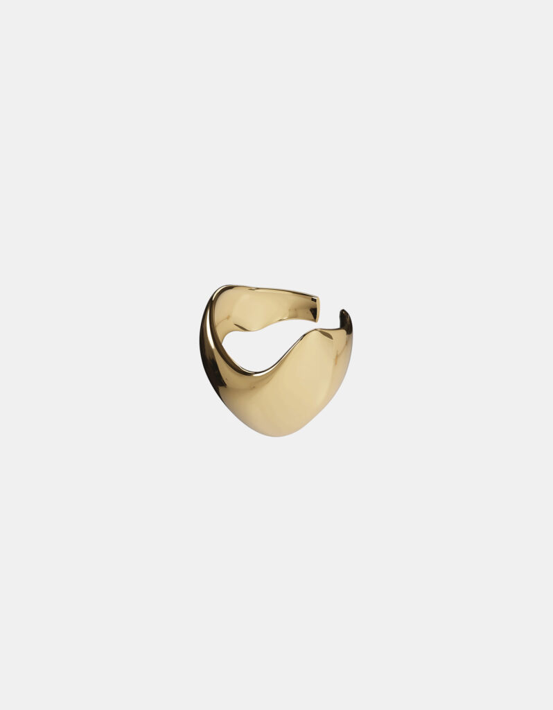 Ear Cuff, 14K Yellow Gold - Galaxy