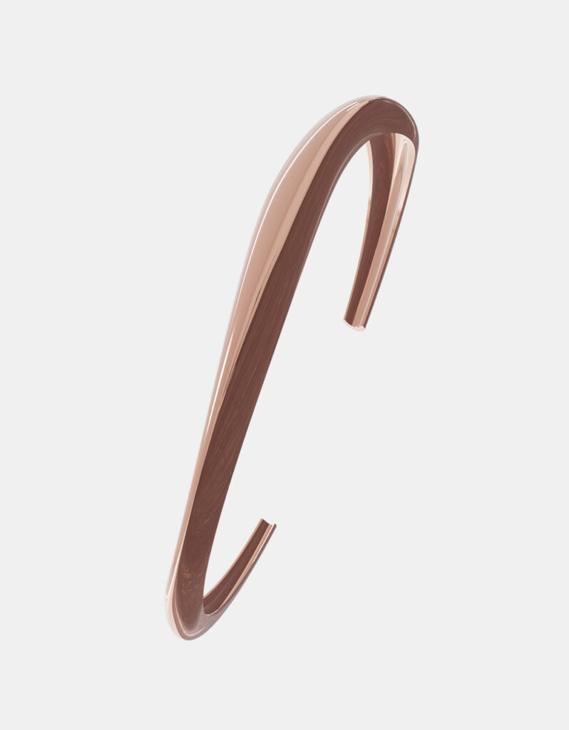 Bransoletka, 14K różowe złoto - Slim Galaxy