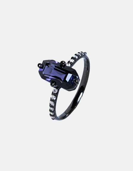 Spinel, diamenty, pierścionek, Sen Jewelry