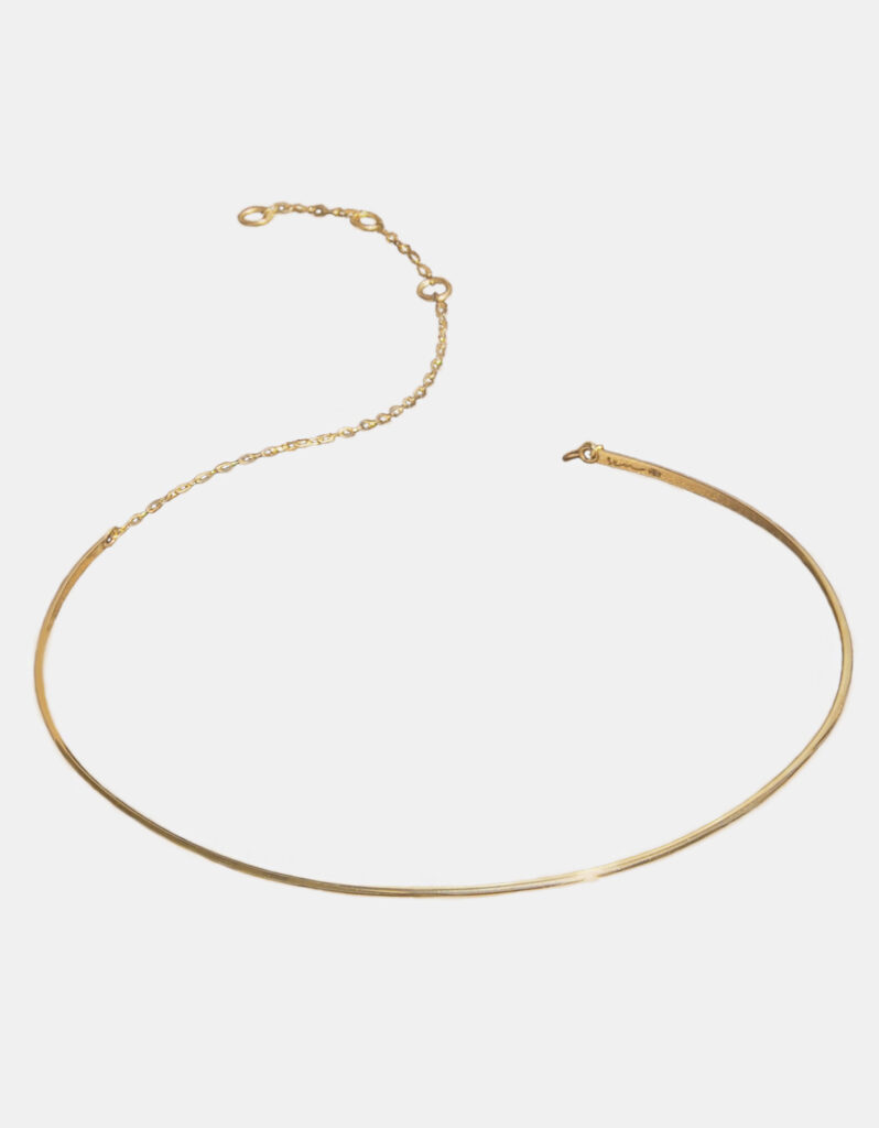 Naszyjnik, 14K żółte złoto - Classy & Sassy