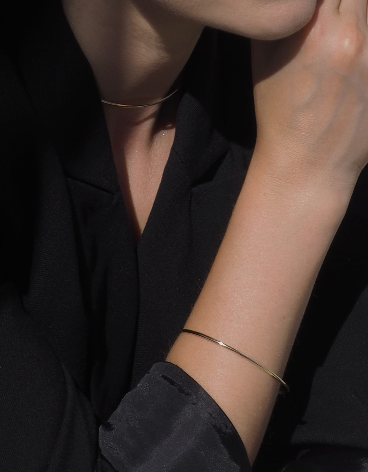 Naszyjnik Classy & Sassy, 14K żółte złoto, Sen Jewelry