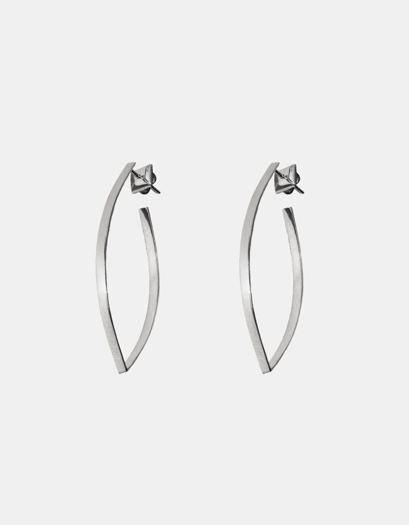 Earrings, 925 Sterling Silver - Little Lamina