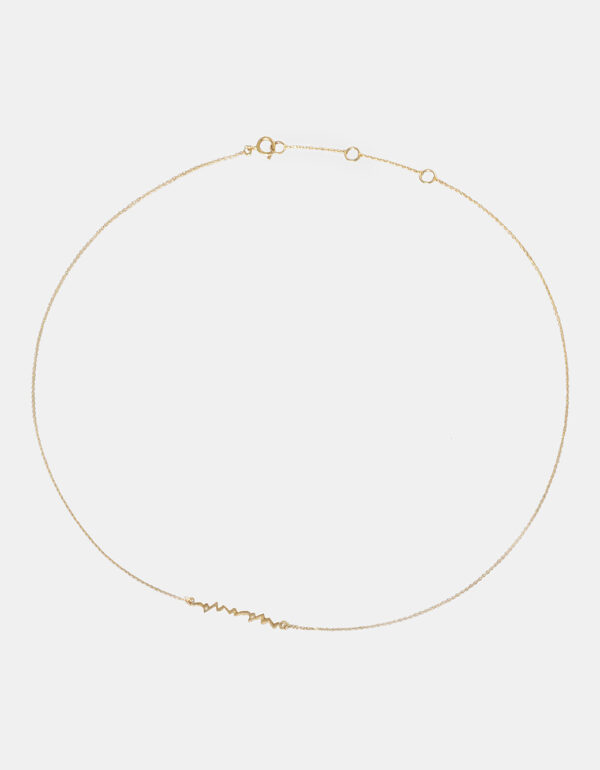 Naszyjnik Mama, 14K żółte złoto