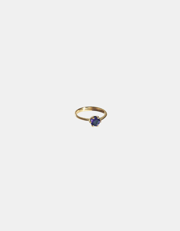 Zawieszka Little Ring z szafirem, 18K żółte złoto