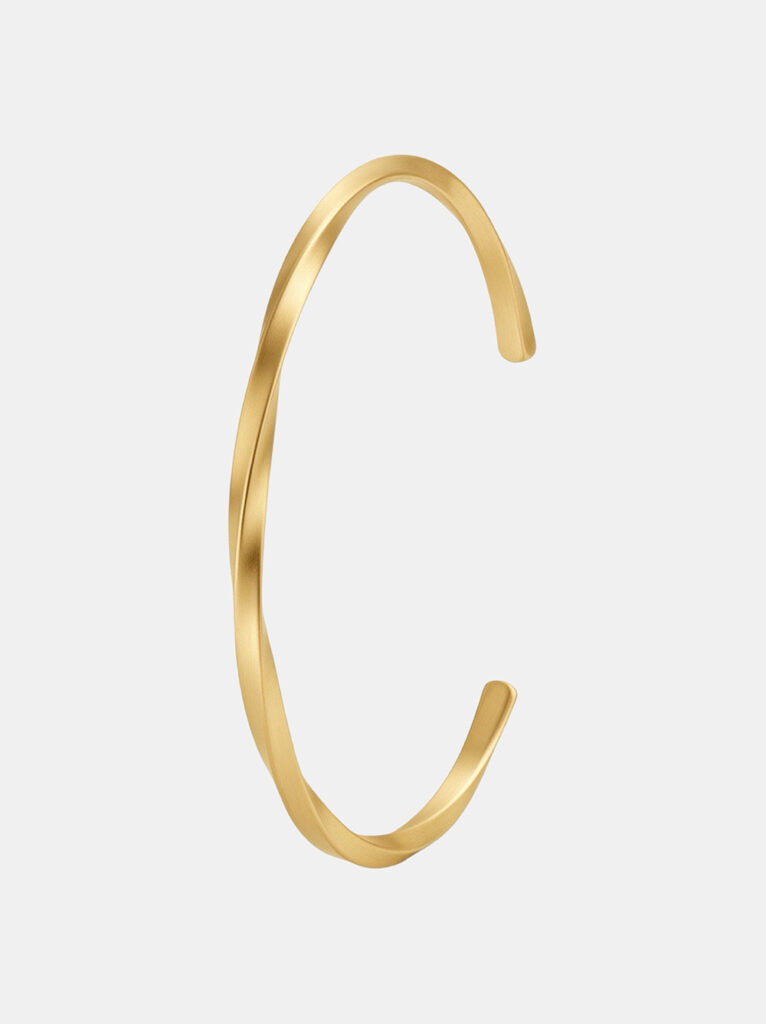 Bracelet, 14K Yellow Gold, Matte Finish - Nexus
